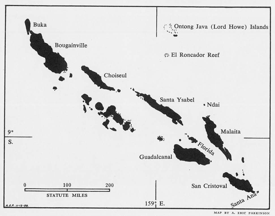 map of island