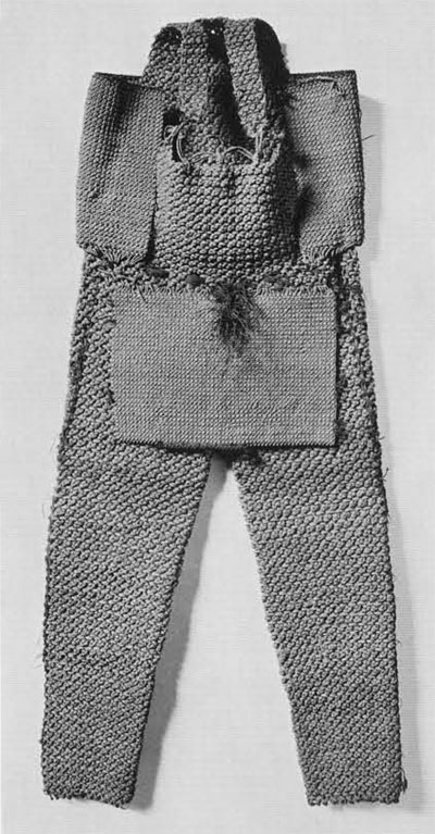 Suit of armor of coconut fibre tightly woven. Gilbert Islands