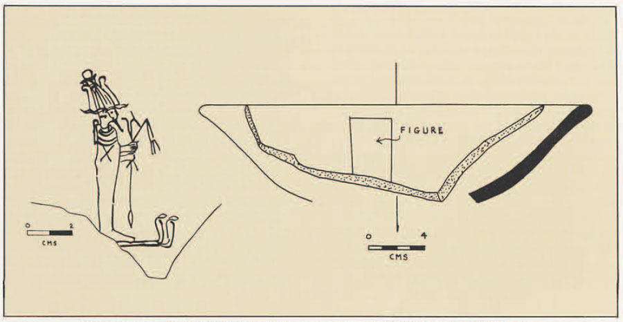 Drawing of sherd