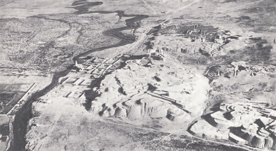 Photo of Susa excavations