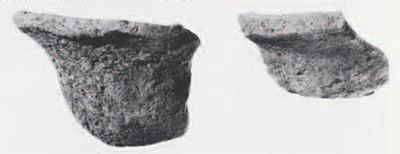 Prototypical beveled rim bowls from Tepe Yahya V (left) and Susa Level 25 (right). 