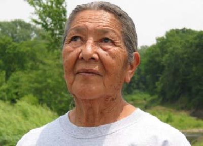 A Kickapoo woman.