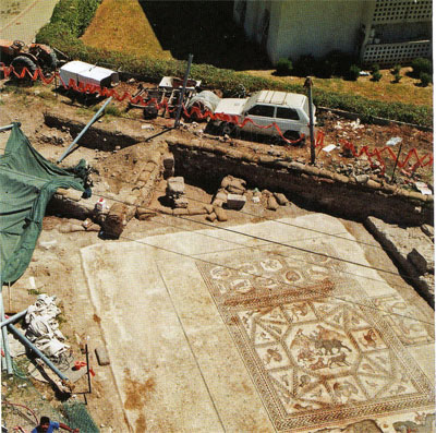 Expedition Magazine  Unearthing a Masterpiece – A Roman Mosaic from Lod  Israel