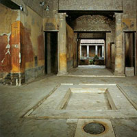 A Roman atrium.