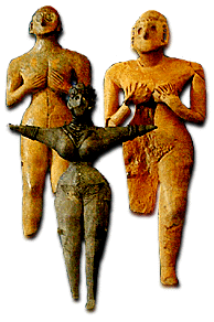 female figurines from Iran
