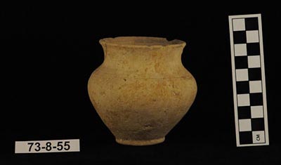 Ceramic clay pot.