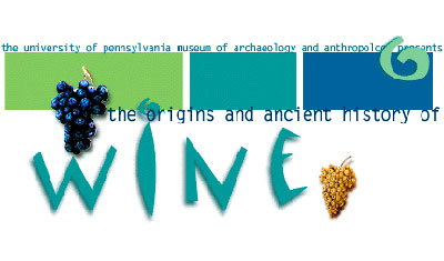 Site title graphic with images of grapes.