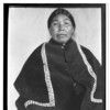 Yedi-w-duket, Chilkoot woman in button blanket. 1915.