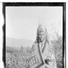 Peter Nisshiyok, Nass river. Sept 9, 1918. (Museum Journal Vol. X, No. 1-2, fig. 21.) Chief in ceremonial dress.