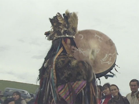 Mongolia, Shaman Ceremony at Mother Rock (2000/08/20) thumbnail.