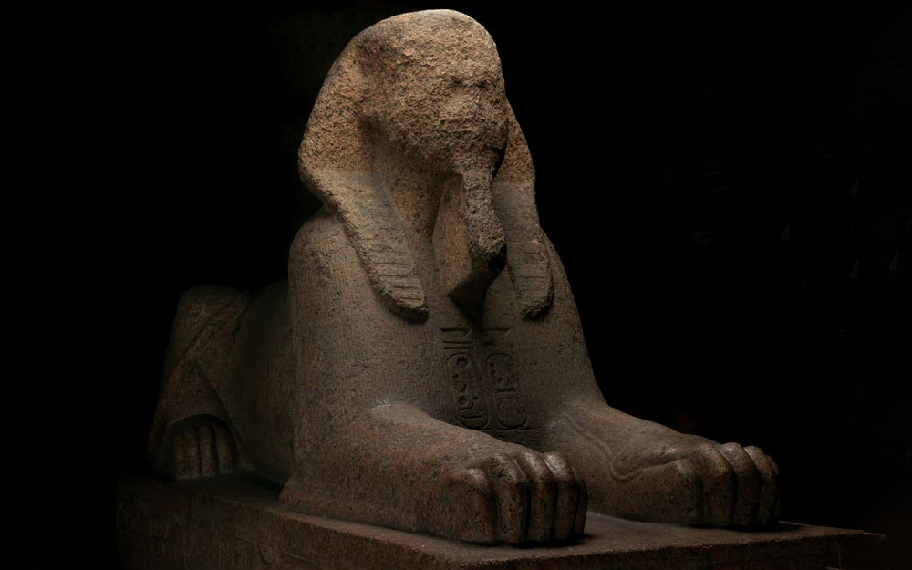 Granite Sphinx of Ramses II.