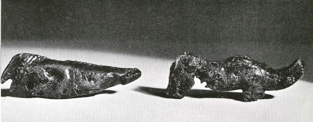 Two animal figurines