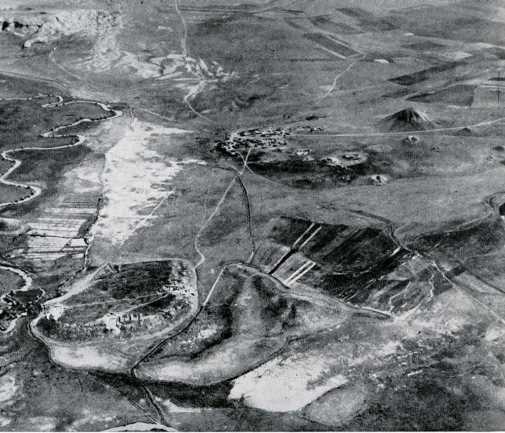 Aerial view of Gordion.