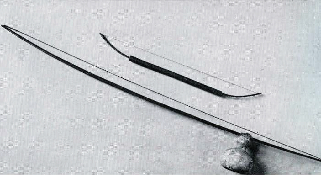 Two stringed bows.