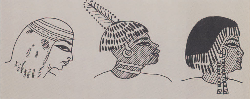 ancient egyptian hair men
