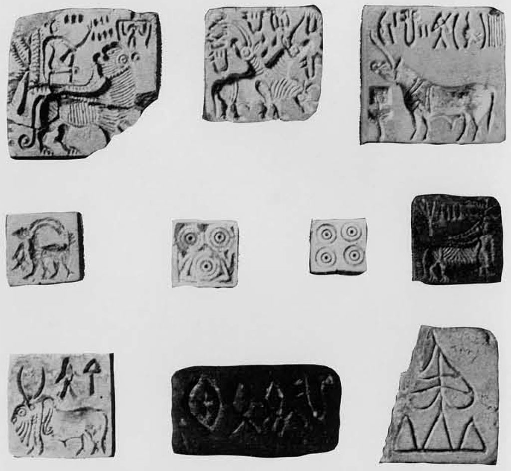 A variety of stamp seals.