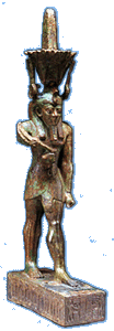 Votive statue of Nefertem