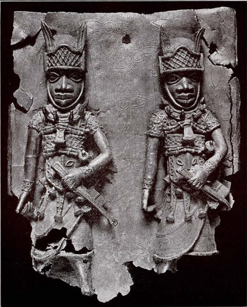 Altar Bell: Fish-Legged King, Edo peoples